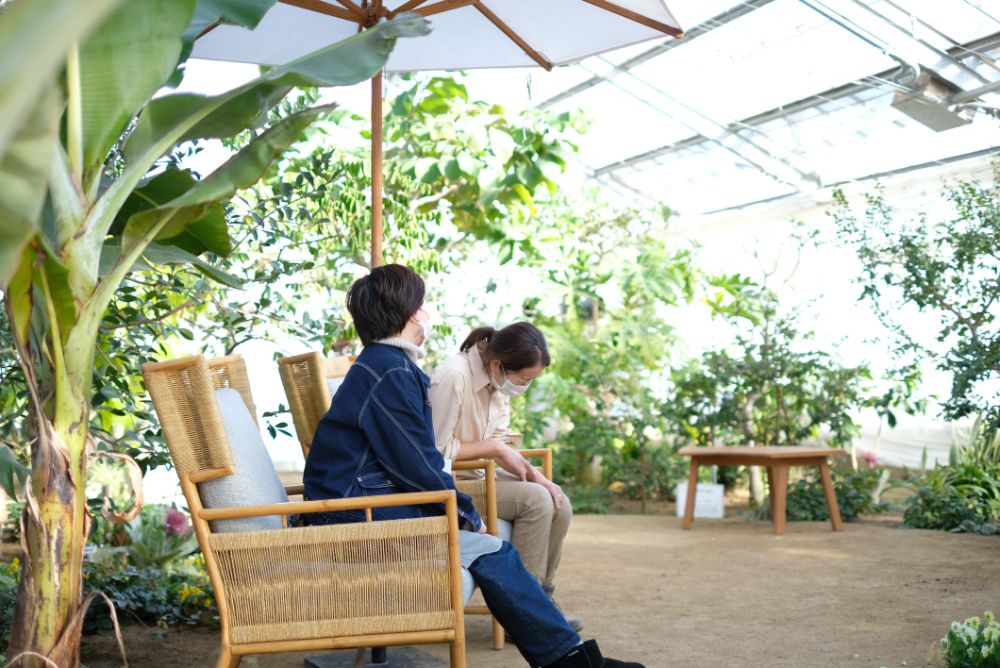 今日から新シーズン！花々に囲まれる温室と冬の自然を楽しむ森歩き