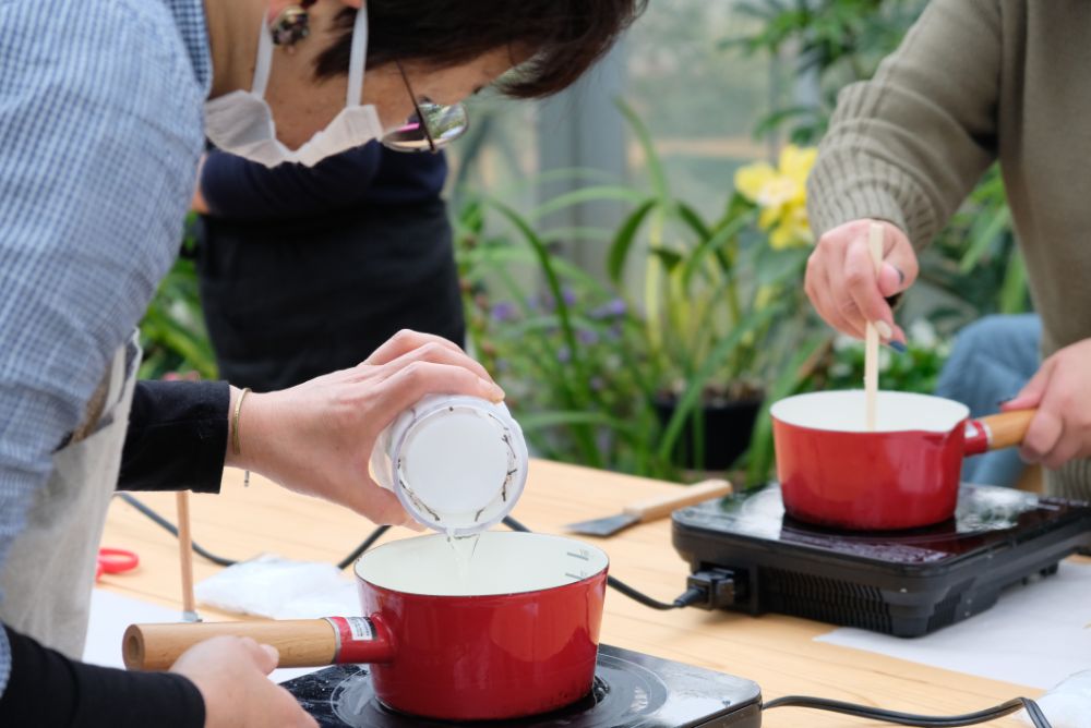 寒い季節に心温まる癒しのキャンドル作り