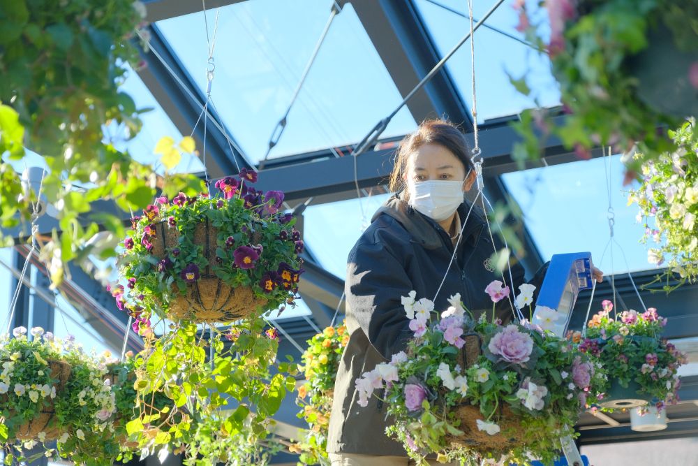 今日から新シーズン！花々に囲まれる温室と冬の自然を楽しむ森歩き