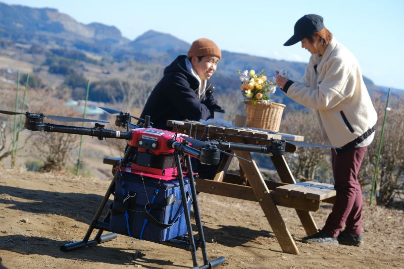 ドローンデリバリー実⽤化