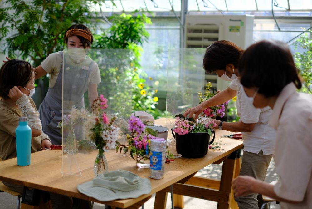 花や自然をもっと好きになるスタッフ向け研修を実施中！