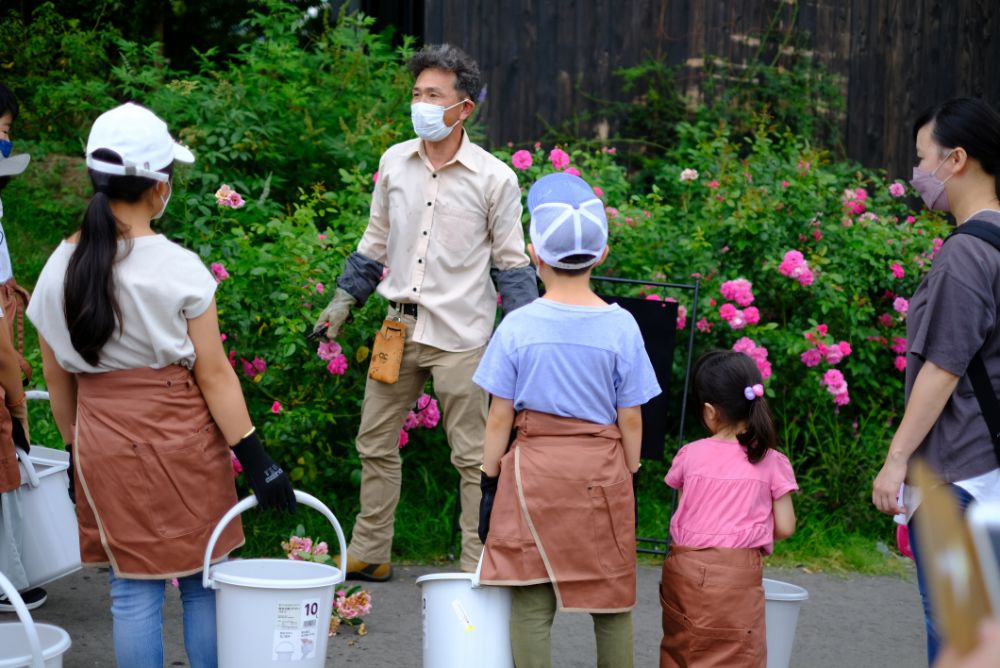 フラワーパークのお仕事体験やけん玉教室など夏休みはアクティビティがいっぱい