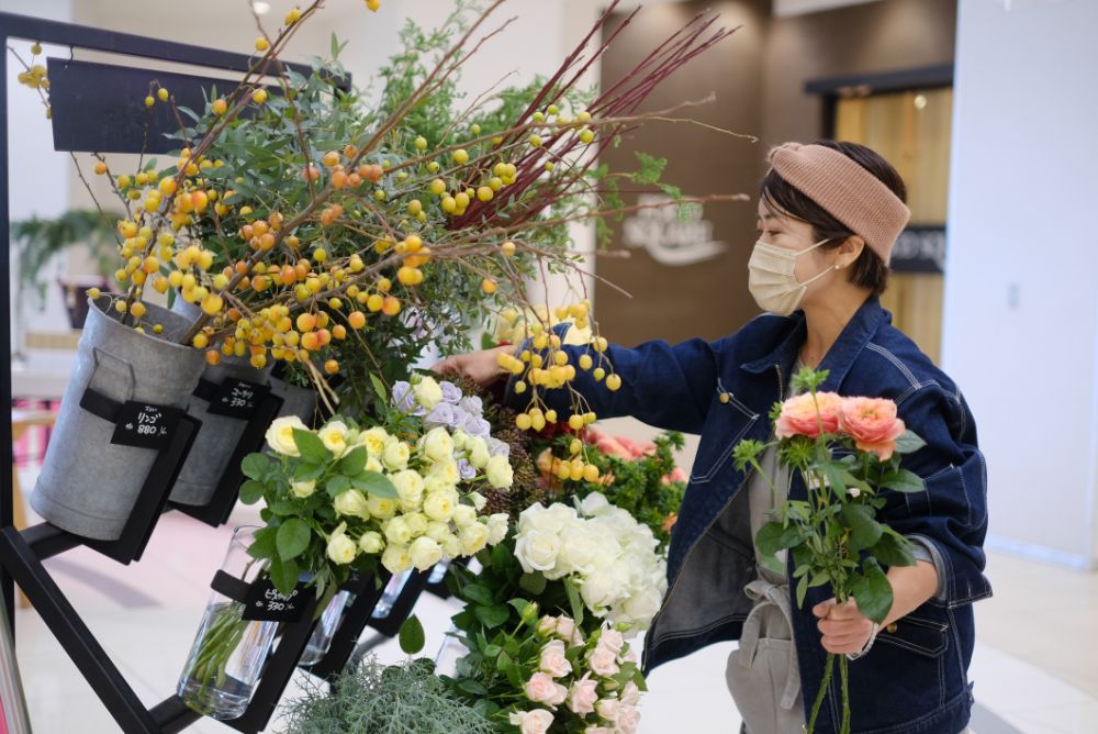 イーアスつくばで「フラワーフェスタ」出張イベント開催中