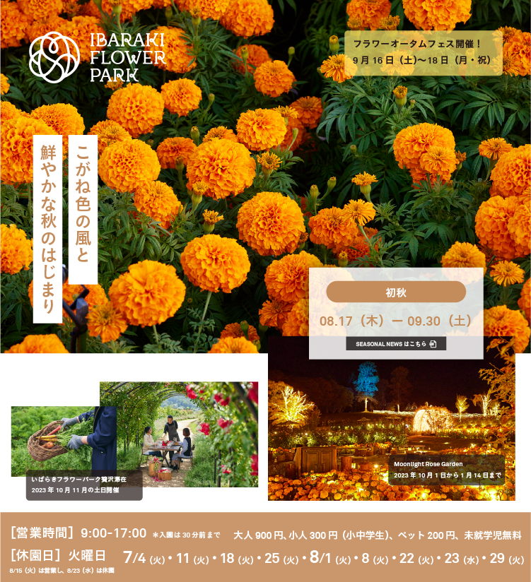 いばらきフラワーパーク 【公式サイト】